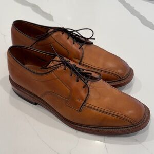 Mens Allen Edmonds Hillcrest Brown Bicycle Toe Oxford Dress Shoes
Sz 9.5 D